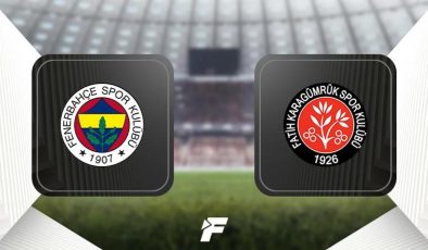 Fenerbahçe-Fatih Karagümrük maçı ne zaman, saat kaçta, hangi kanalda canlı yayınlanacak? (Hazırlık maçı)