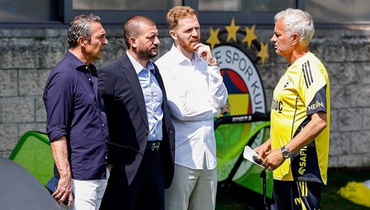 Fenerbahçe’de Başkan Ali Koç antrenmanı takip etti