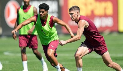 Galatasaray günün antrenmanını tamamladı