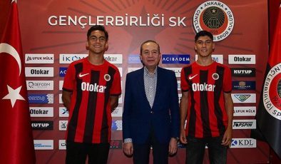 Gençlerbirliği’nden 2 genç yeteneğine profesyonel sözleşme