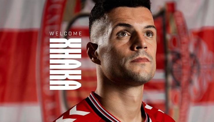 Granit Xhaka, Sunderland’de imzayı attı!