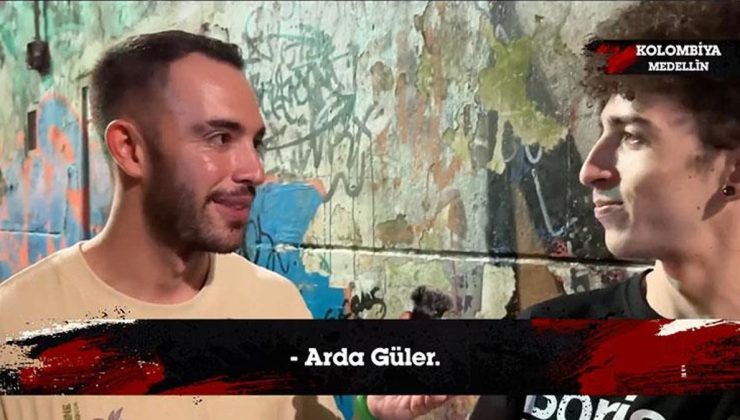 Kolombiyalı gençler Türk futbolculara selam çaktı