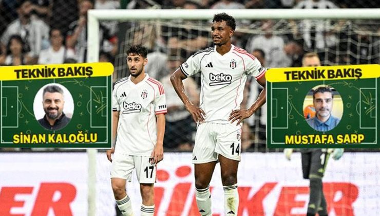 Sinan Kaloğlu ve Mustafa Sarp’tan, Beşiktaş – Shakhtar Donetsk maçına teknik bakış