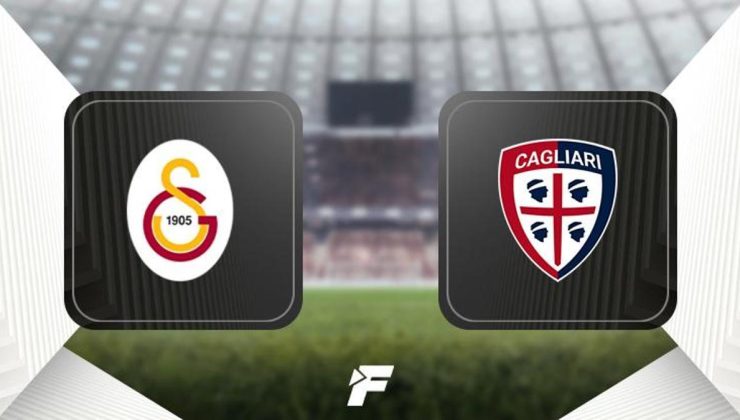 CANLI |Galatasaray – Cagliari maçı Canlı Anlatım – Galatasaray – Cagliari maçı kadrosu, skoru ve istatistikleri