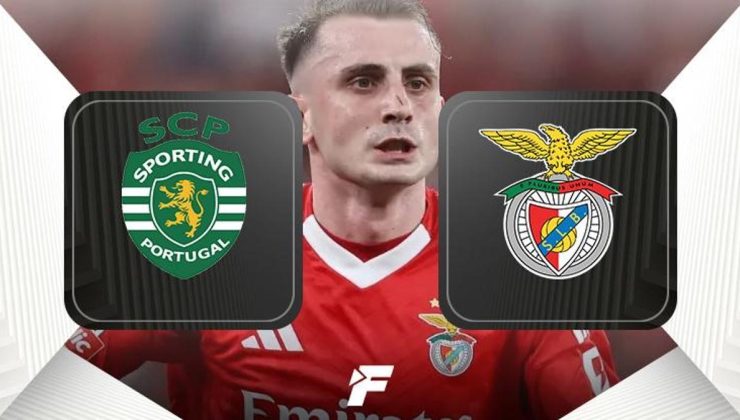 Sporting CP-Benfica maçı ne zaman, saat kaçta, hangi kanalda canlı yayınlanacak? Kerem Aktürkoğlu ilk 11’de oynayacak mı?