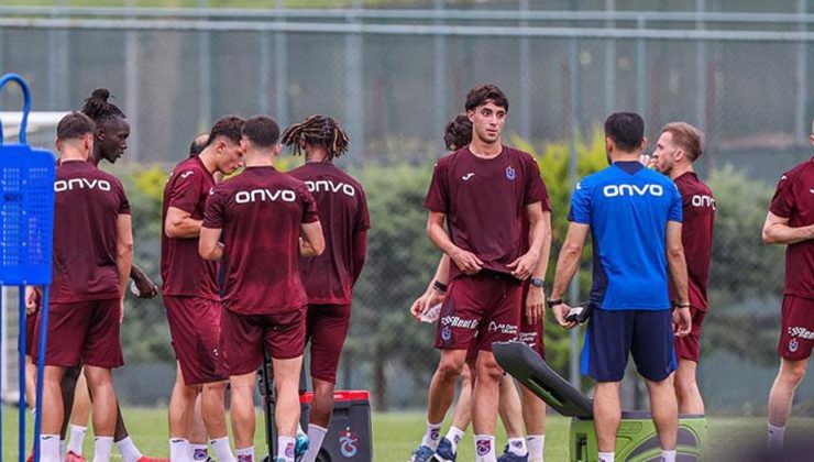 Trabzonspor hazırlıklarına devam etti