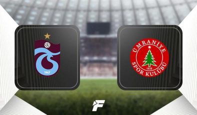 Trabzonspor – Ümraniyespor hazırlık maçı | CANLI