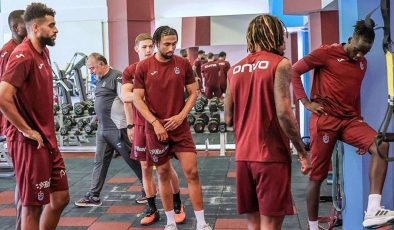 Trabzonspor, yeni sezon hazırlıklarını sürdürdü