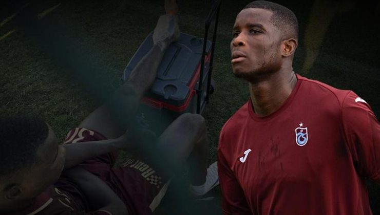 Trabzonspor’a hazırlık maçında büyük şok: Paul Onuachu stadyumdan sekerek ayrıldı