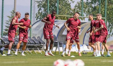Trabzonspor’da yeni sezon hazırlıkları sürüyor