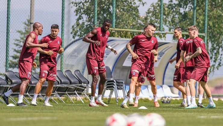 Trabzonspor’da yeni sezon hazırlıkları sürüyor