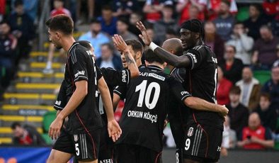 Beşiktaş’tan, İrlanda takımlarına karşı ilk galibiyet