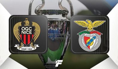 CANLI | Nice – Benfica (Şampiyonlar Ligi 3. tur karşılaşması)