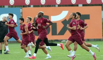 Galatasaray, Kayserispor maçı hazırlıklarına devam etti