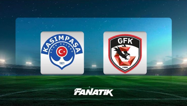 Kasımpaşa – Gaziantep FK maçı ne zaman, saat kaçta ve hangi kanalda? (İlk 11’ler)