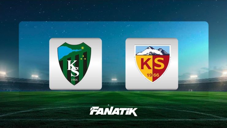 Kocaelispor – Kayserispor maçı ne zaman, saat kaçta hangi kanalda?