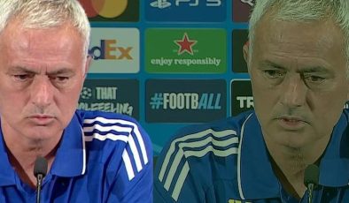 CANLI |Fenerbahçe Teknik Direktörü Jose Mourinho’nun basın toplantısı düzenliyor
