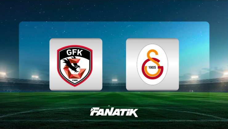 CANLI |Gaziantep FK-Galatasaray maçı ne zaman, hangi kanalda, saat kaçta? (Muhtemel 11’ler)