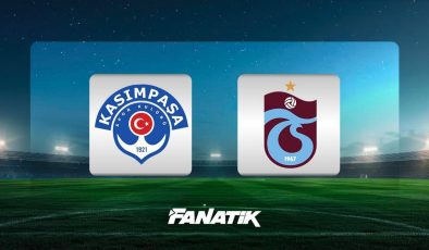 CANLI |  Kasımpaşa – Trabzonspor maçı Canlı Anlatım – Kasımpaşa TS maçı kadroları, skoru ve istatistikleri (Süper Lig 2. hafta karşılaşması)