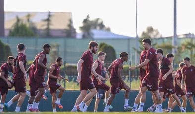 Trabzonspor, Kasımpaşa maçı hazırlıklarına başladı