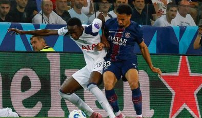 UEFA SÜPER KUPA ŞAMPİYONU PSG! PSG – Tottenham maç sonucu: 4-3