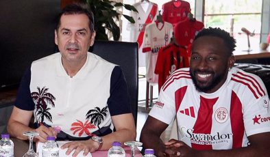Antalyaspor, yeni transferini resmen açıkladı!