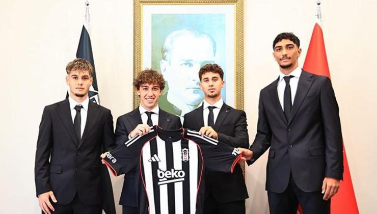 Beşiktaş’tan 4 imza birden