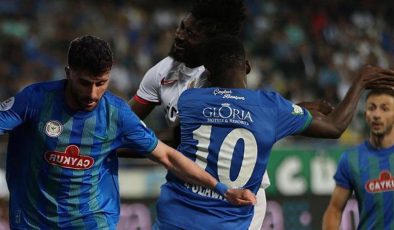 Çaykur Rizespor, son dakikalarda Gençlerbirliği’ni yıktı! Çaykur Rizespor – Gençlerbirliği maç sonucu: 1-0
