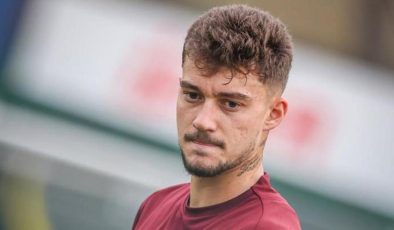 Ernest Muçi, Trabzonspor’da ilk idmanına çıktı