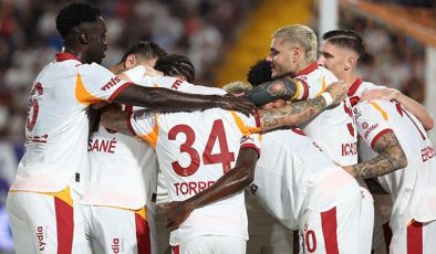 Galatasaray’dan tarihi galibiyet! Süper Lig’de bir ilk…