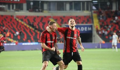 Gaziantep FK, üst üste 3. galibiyetini aldı