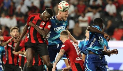Gaziantep FK yenilmezlik serisini 5 maça çıkardı