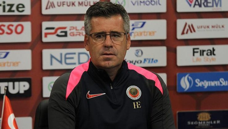 Gençlerbirliği Teknik Direktörü Hüseyin Eroğlu’ndan hakeme tepki