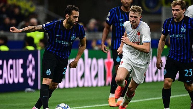 Hakan Çalhanoğlu ve arkadaşlarından Devler Ligi’nde 2’de 2! İnter – Slavia Prag maç sonucu 3-0