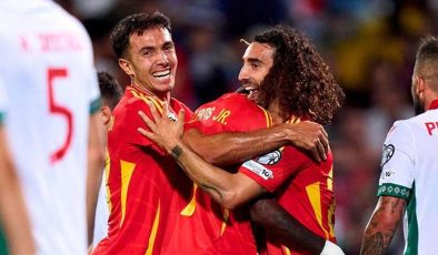 İspanya Bulgaristan deplasmanında 3 puanı 3 golle aldı I Maç sonucu 0-3