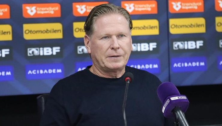 Kayserispor Teknik Direktörü Markus Gisdol: Rakibimiz ilk yarıda sadece 1 kez şut çekti