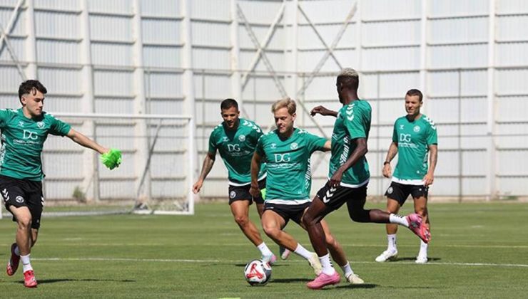 Konyaspor, Başakşehir FK’ya hazırlanıyor