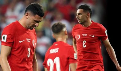 Merih Demiral’dan mağlubiyet sonrası açıklama: ‘Özür diliyoruz’