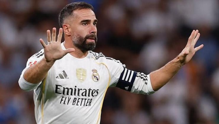 Real Madrid’de Dani Carvajal sakatlandı