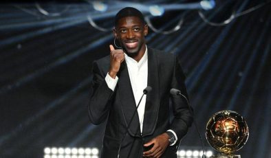 CANLI |Ballon D’or ödülünün sahibi Dembele! Dünyanın en iyisi belli oldu