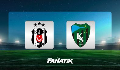 CANLI| Beşiktaş-Kocaelispor maçı Canlı Anlatım – BJK Kocaeli maçı kadroları, skoru ve istatistikleri (Süper Lig 7. hafta maçı)