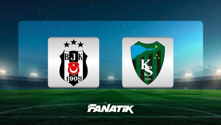 CANLI| Beşiktaş-Kocaelispor maçı ne zaman saat kaçta hangi kanalda?