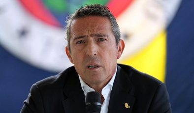 TFF açıkladı: Fenerbahçe Başkanı Ali Koç, PFDK’ya sevk edildi