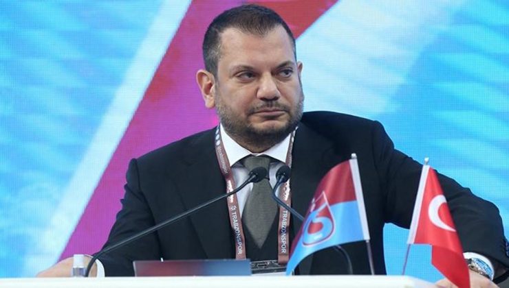 Trabzonspor Kulübü Başkanı Ertuğrul Doğan’dan hakemlere tepki!