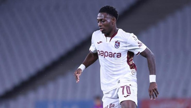 Trabzonspor’da Olaigbe sevinci