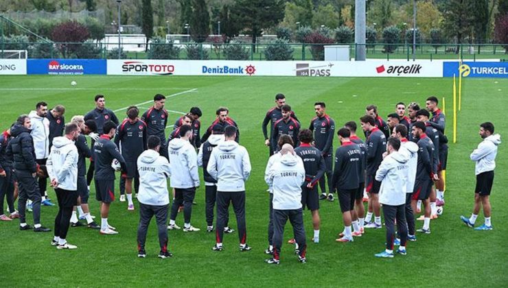 A Milli Takım hazırlıklarını sürdürdü