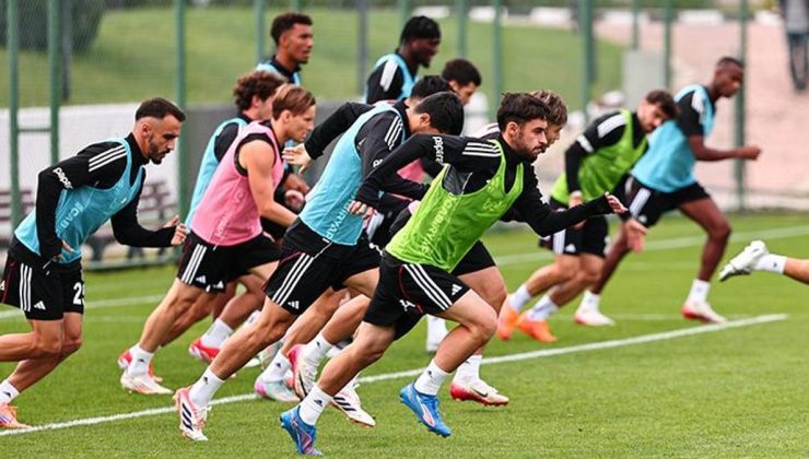 Beşiktaş kondisyon ve taktik çalıştı