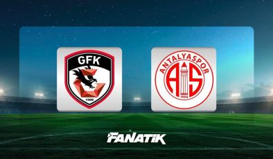 CANLI | Gaziantep FK – Antalyaspor maçı (Süper Lig)