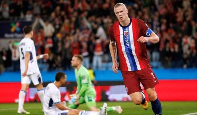 Erling Haaland üçledi, Norveç 2026 Dünya Kupası yolunu yarıladı! Norveç – İsrail maç sonucu 5-0