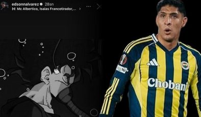 Fenerbahçe’de Alvarez’den kafa karıştıran paylaşım! İrfan Can ve Cenk Tosun’dan sonra…